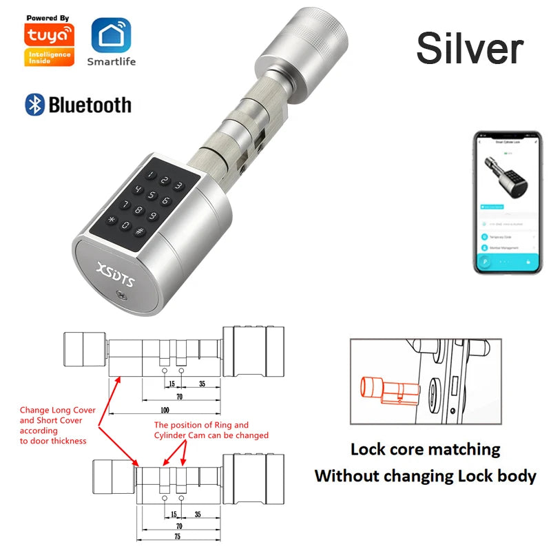 Smart Fingerprint Door Lock with Remote Control - Smarsty