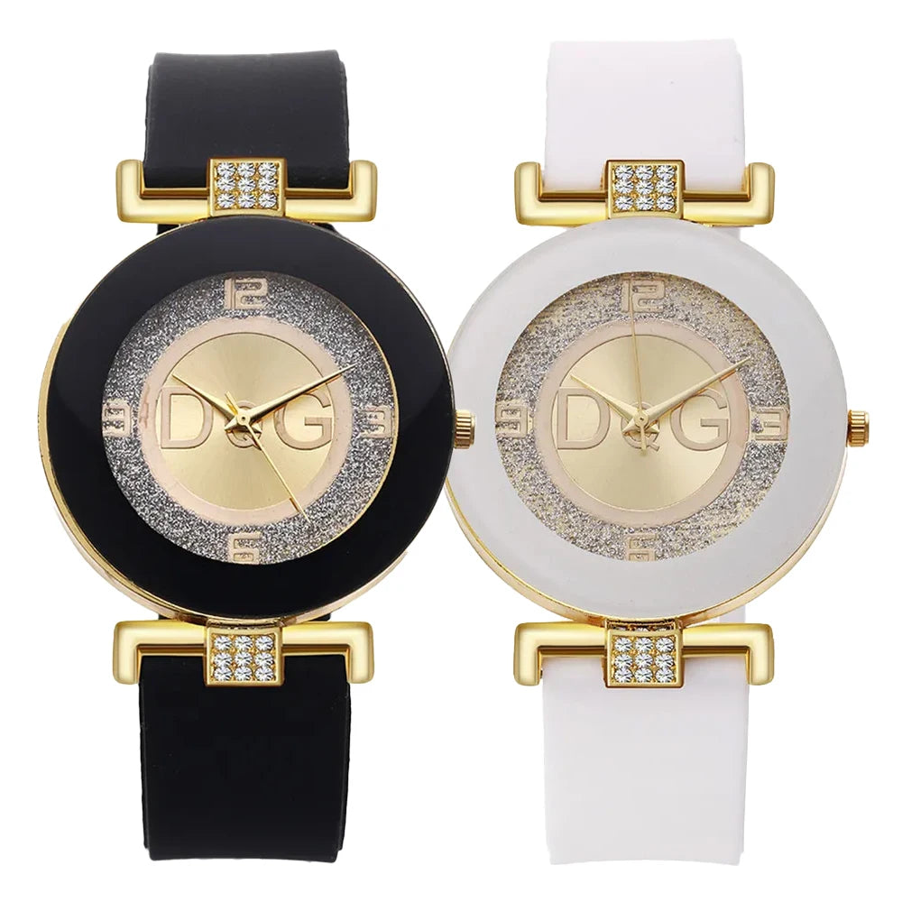 Fashion Ladies Large Dial Quartz Watch for Casual Wear - Smarsty