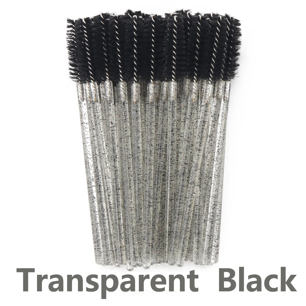 50Pcs Disposable Eyelash Brushes for Makeup Application - Smarsty