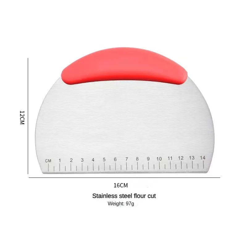 Stainless Steel Flour Cutter with Measurement Scale - Smarsty