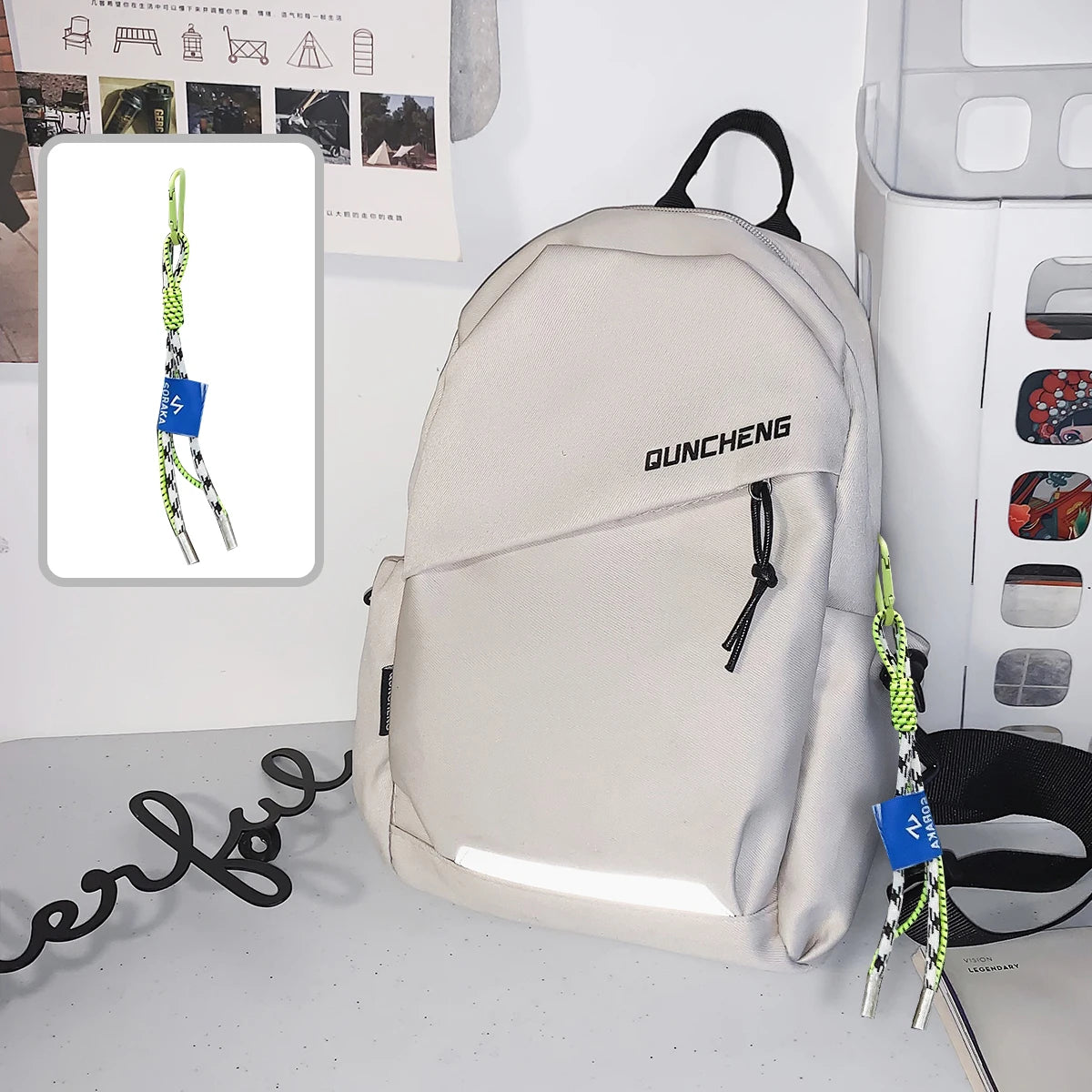 Lightweight Nylon Crossbody Bag Unisex Chest Pack Travel - Smarsty