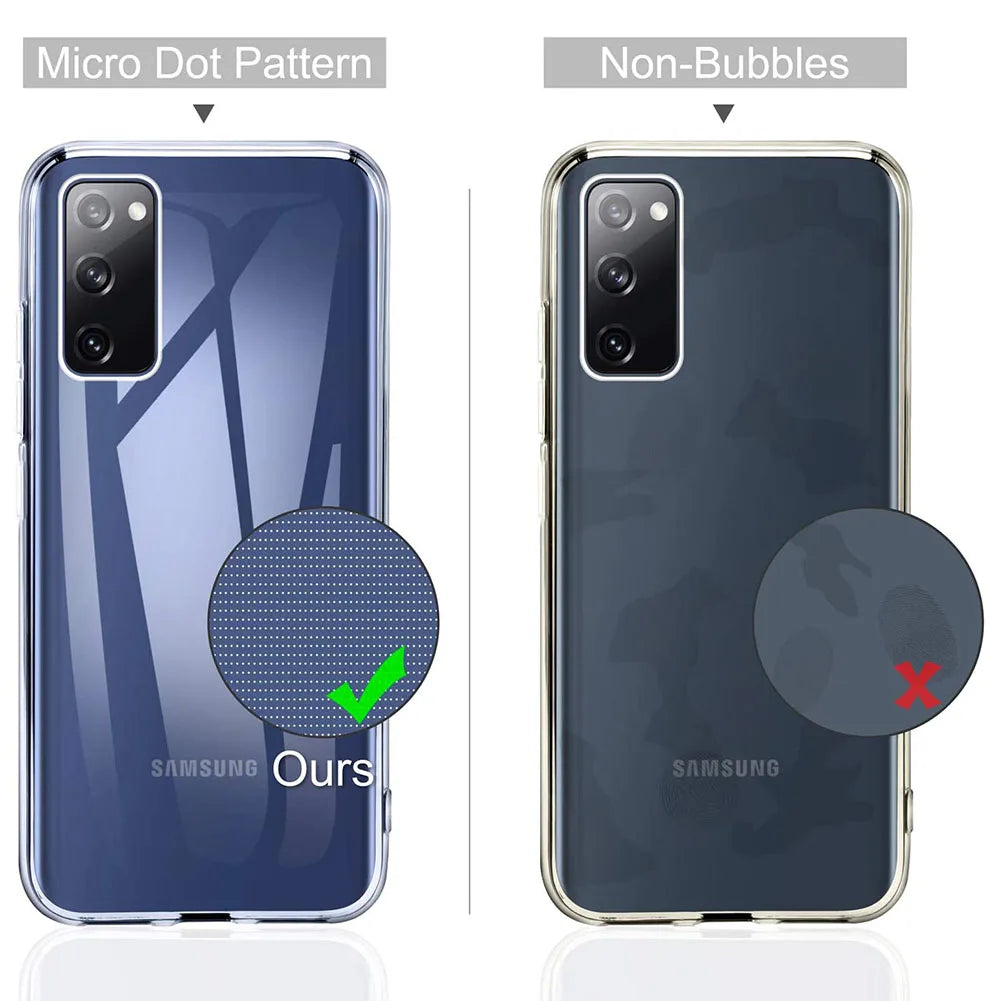 Ultra Slim Silicone Galaxy Case With Anti Scratch Guard - Smarsty