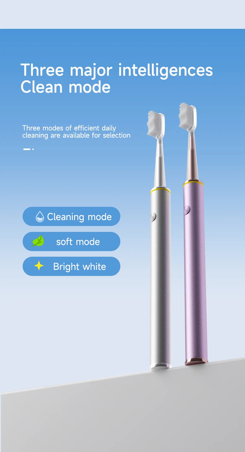 Intelligent Electric Toothbrush with Adjustable Settings for Couples - Smarsty