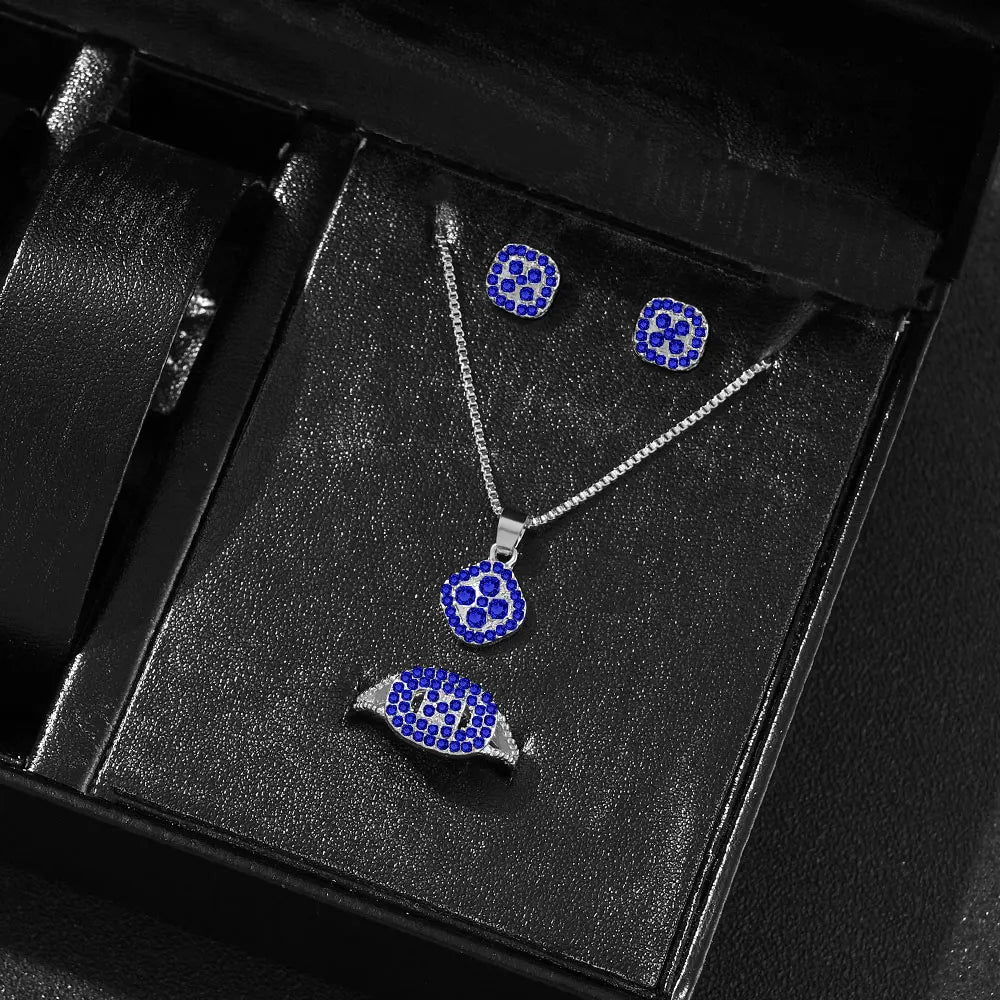 Luxury Cube Jewelry Set for Women Elegant Gift - Smarsty