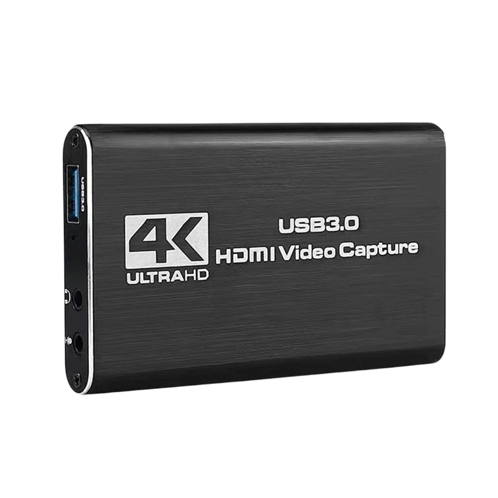 USB3.0 Game Capture Device 4K 60HZ HDMI-compatible Screen Recording Card HD HDMI-compatible Recorder for PS4 Game Use
