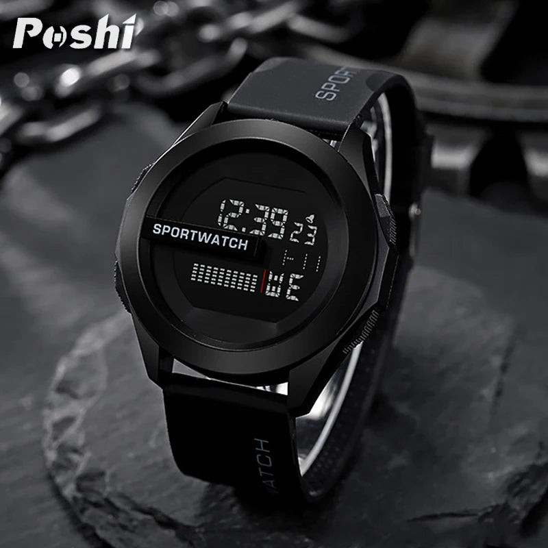 Luxury Digital Sport Watch for Men Waterproof Luminous - Smarsty