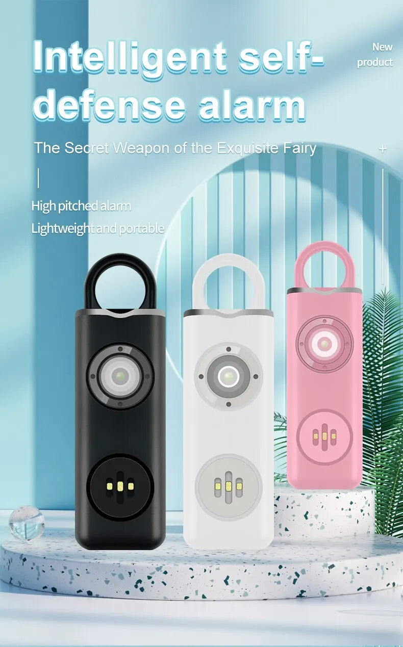 He Original Personal Safety Siren for Women - 130dB Siren, Strobe & Key Chain 3 Pop Colors AF2004 Anti Robbery Call for Help by Smarsty