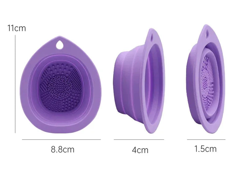 Silicone Makeup Brush Cleaner with Folding Design - Smarsty