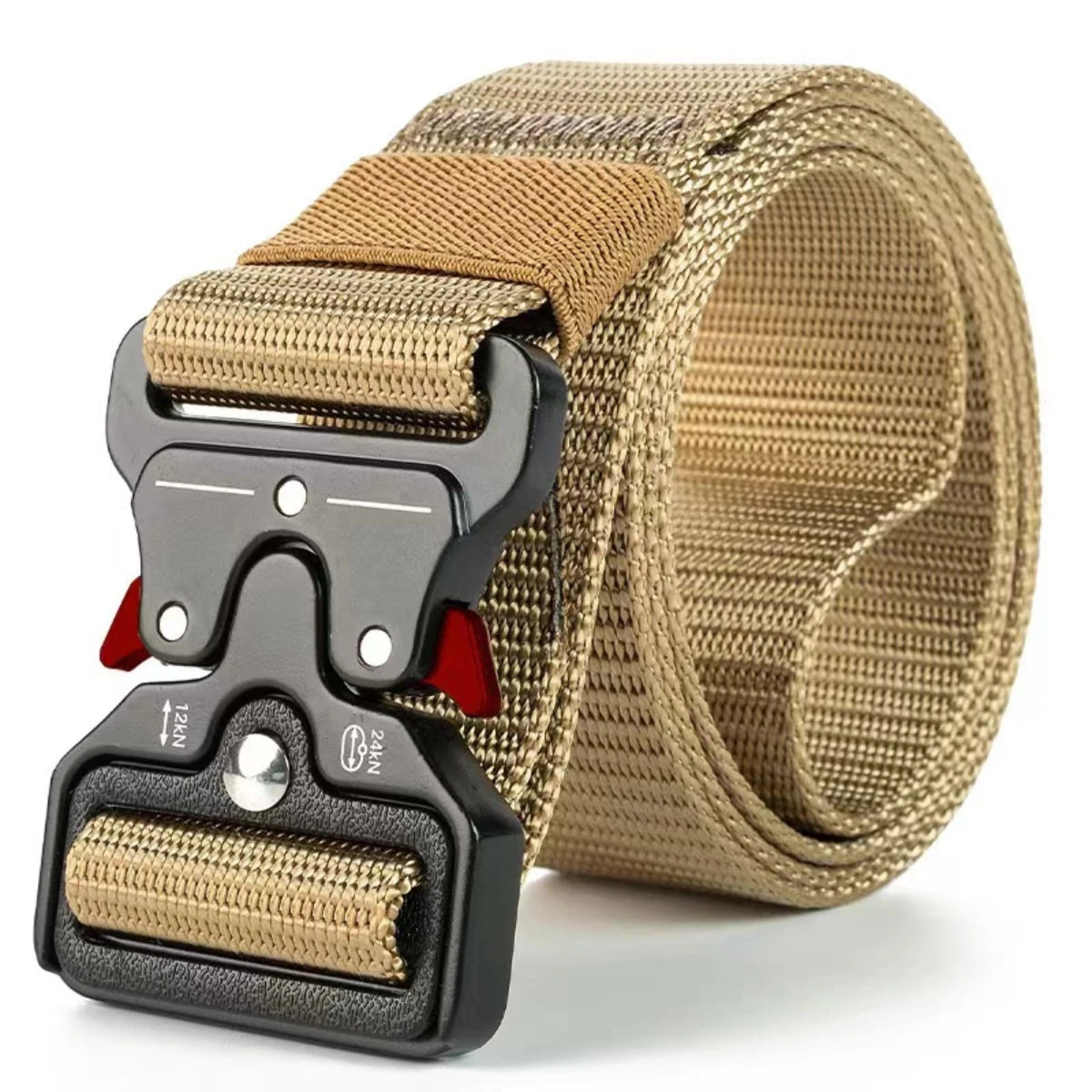 Tactical Canvas Belt Mens Military Outdoor Waistband - Smarsty