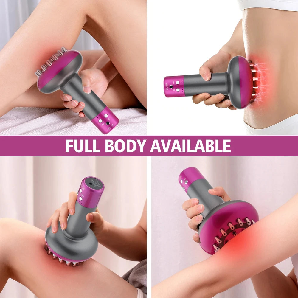 Rechargeable Guasha Massager for Body Shaping and Detoxification - Smarsty
