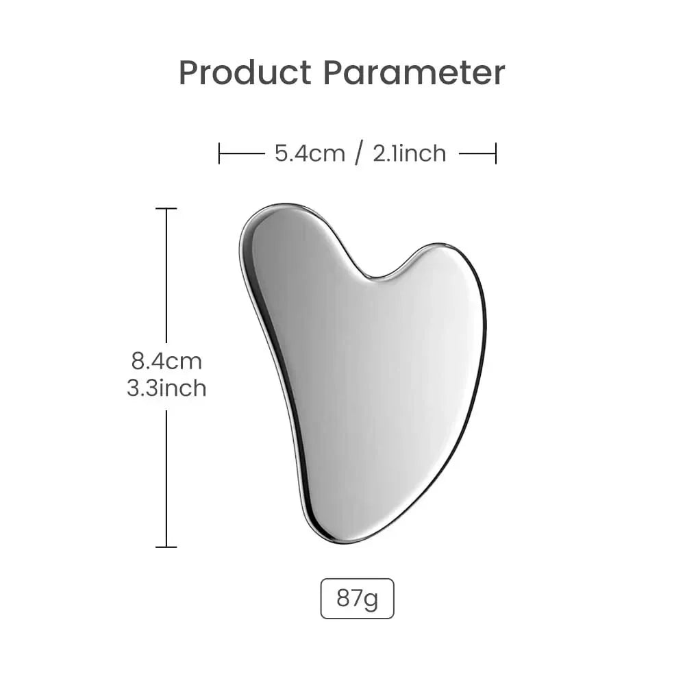 Stainless Steel Gua Sha Board for Facial Massage - Smarsty