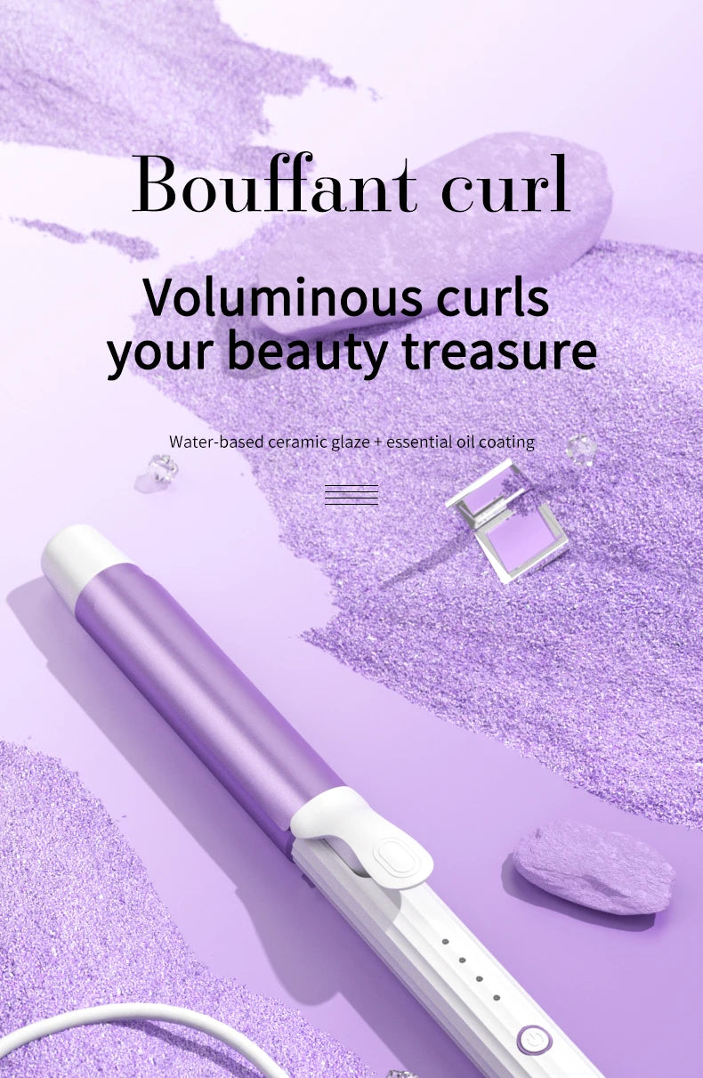 Large Volume Hair Curler with Negative Ion Technology - Smarsty