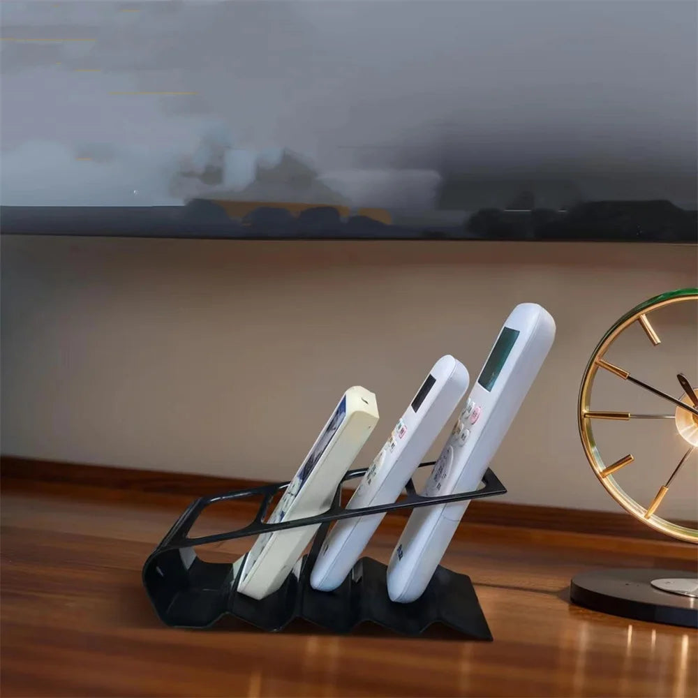 4-Grid Storage Rack Tv Air Conditioning Remote Control Stand Holder by Smarsty