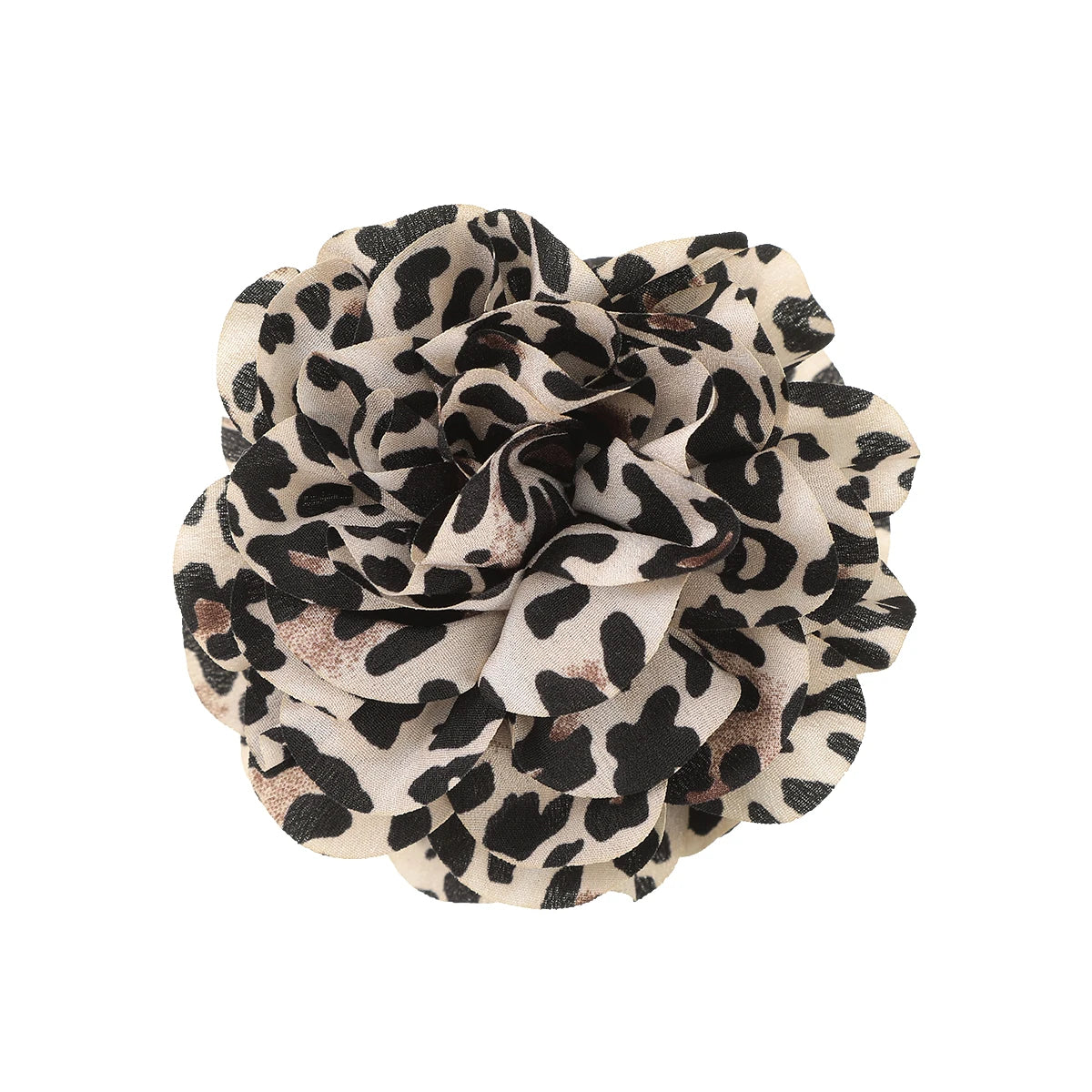 Leopard Print Hair Claw For Women Secure Vintage Hold - Smarsty