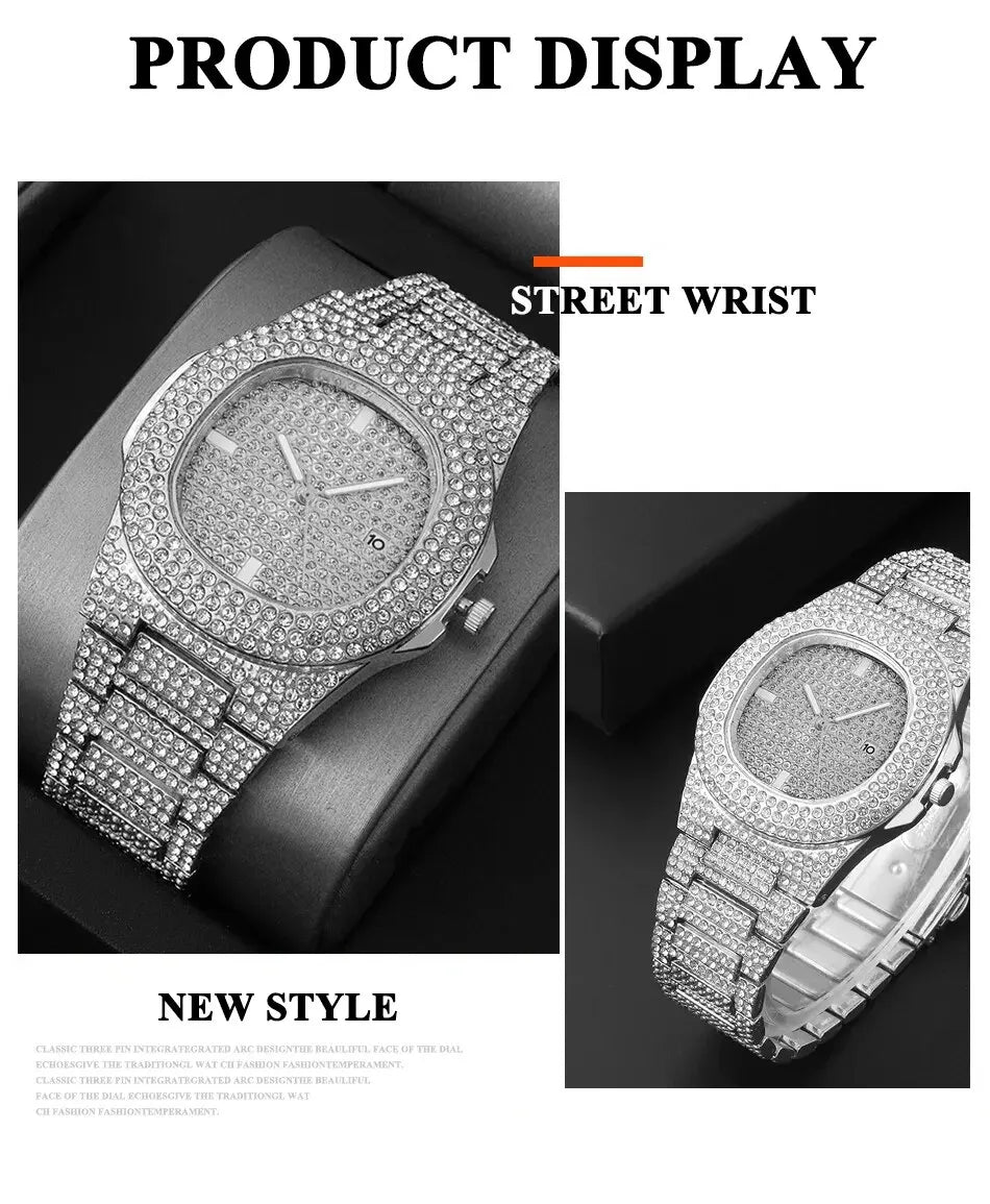 Luxury Men's Stainless Steel Sports Watch with Luminous Feature - Smarsty
