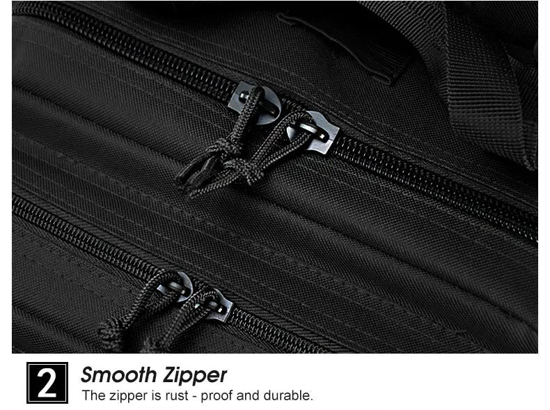 50L Tactical Backpack Men's Travel Large Capacity Rucksacks Men Waterproof Outdoor Sports Multi-functional Bags - Smarsty