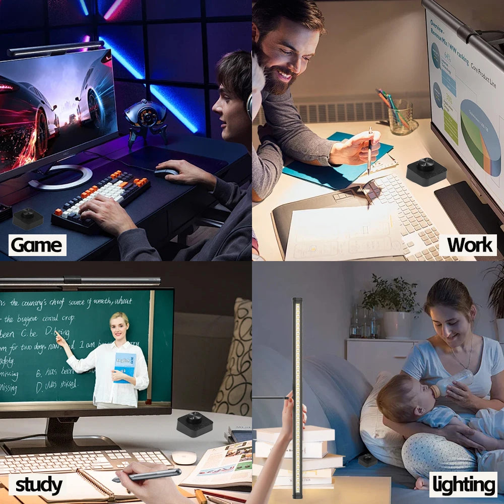 RGB Desktop Atmosphere Light Strip for Eye Protection - Smarsty