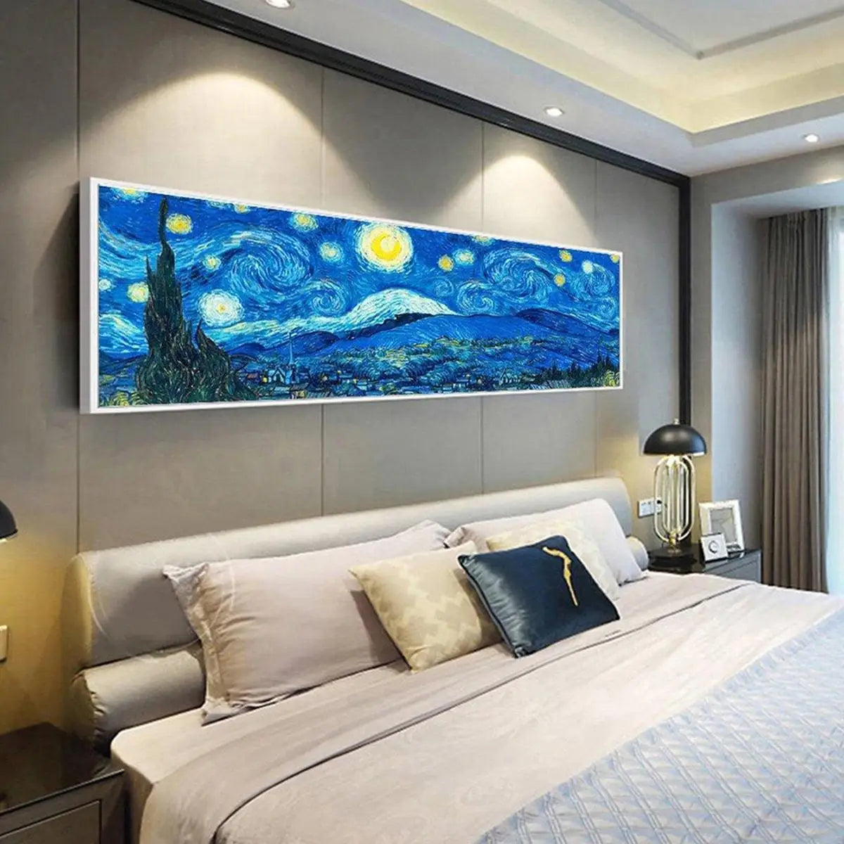 DIY Diamond Painting Van Gogh Starry Sky Full Round Art - Smarsty