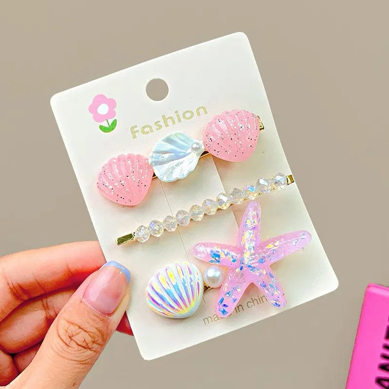 Elegant Starfish Hair Clips for Summer Beach Style - Smarsty