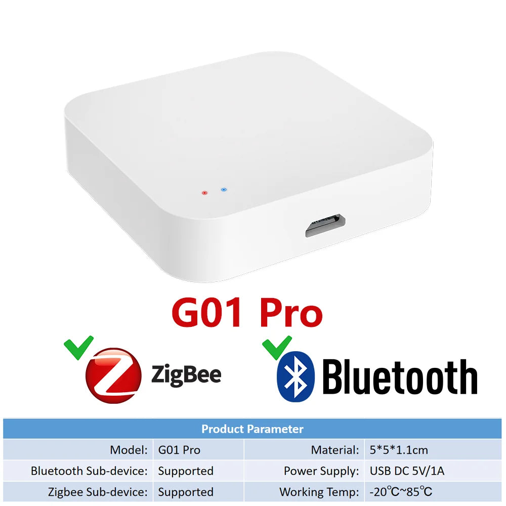 Tuya Zigbee Wireless Hub For Smart Home Automation - Smarsty