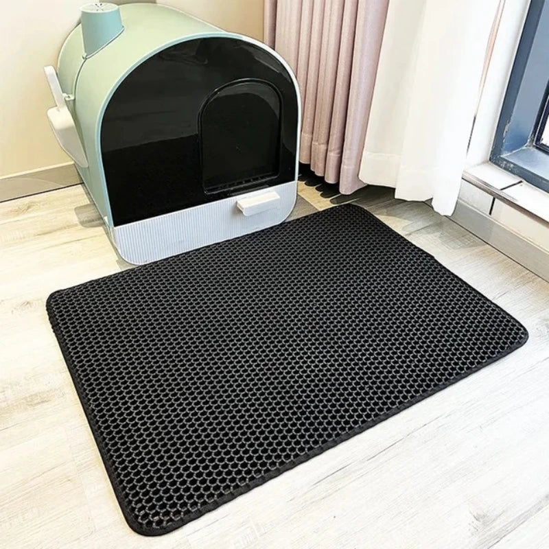 Waterproof Cat Litter Mat Non-Slip Easy Cleanup - Smarsty