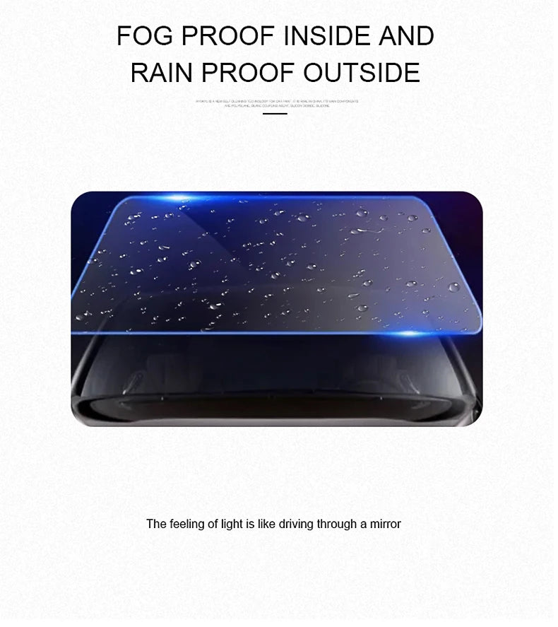Car Window Anti Fog Spray Liquid Paint Care Polishe Rainproof Anti-Fog Agent Water Car Care Windshield Glass Auto Accessory - Smarsty