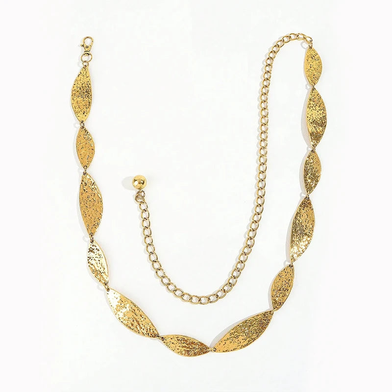 Luxury Metal Waist Chain Belt for Women Summer - Smarsty