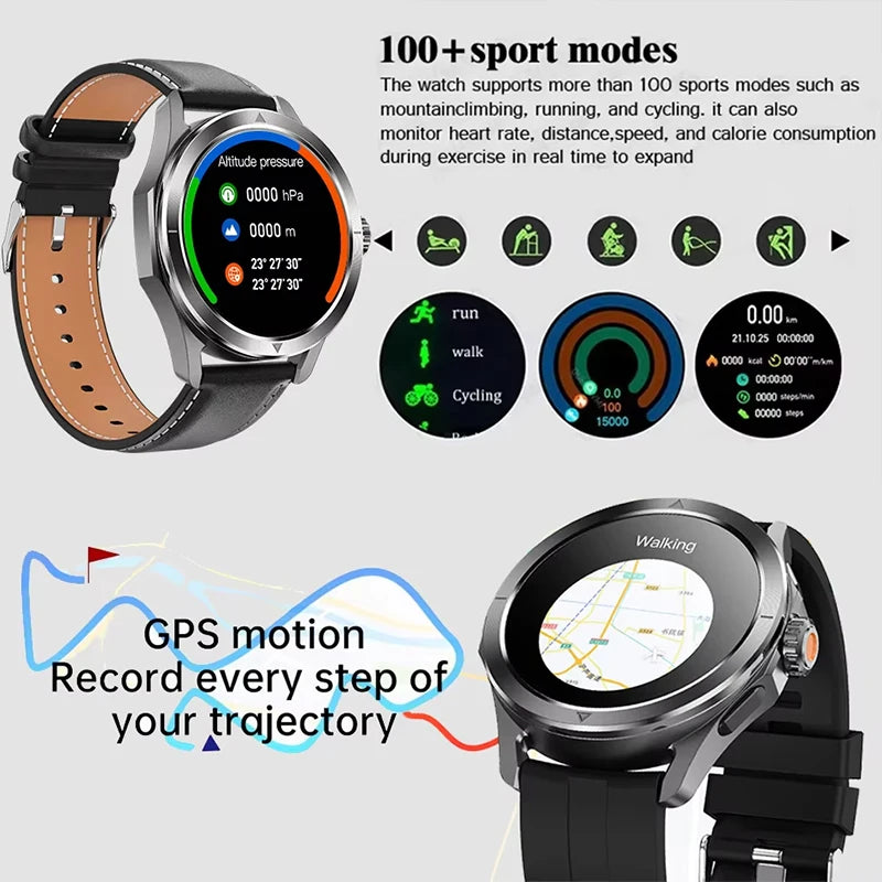 Xiaomi S4 Ultra Smart Watch with AMOLED Screen and GPS - Smarsty