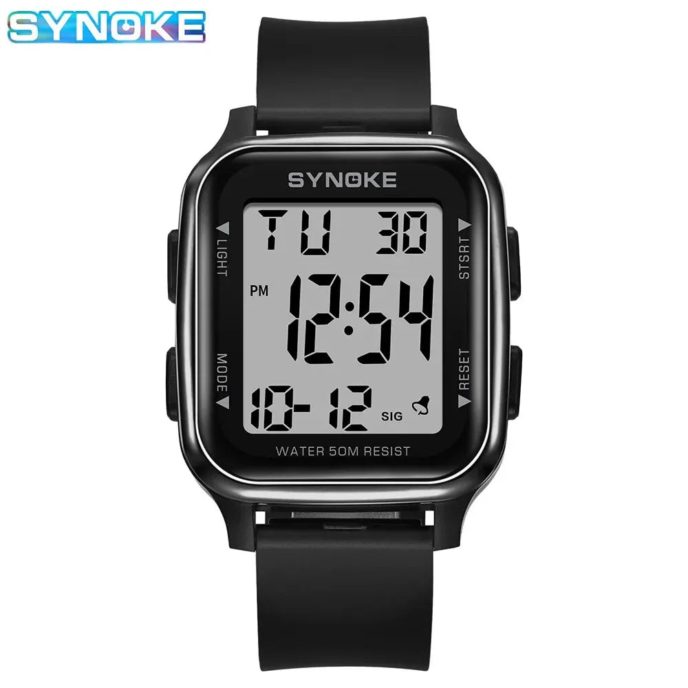 SYNOKE Waterproof Military Digital Watch for Men - Smarsty