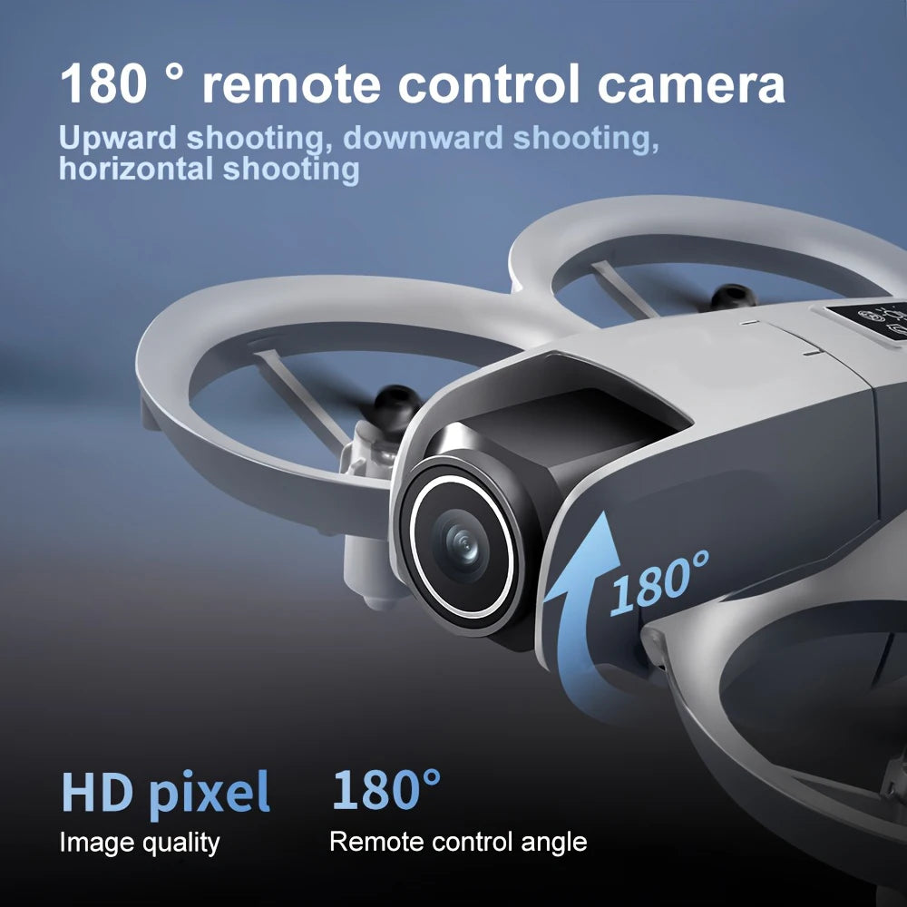 GPS drone, professional version with obstacle avoidance function, dual high-definition cameras, brushless motor, 5G WiFi, radio