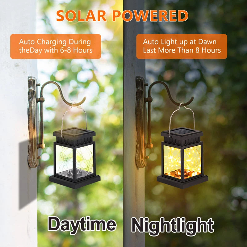 Solar LED Outdoor Lanterns for Garden Decoration - Smarsty
