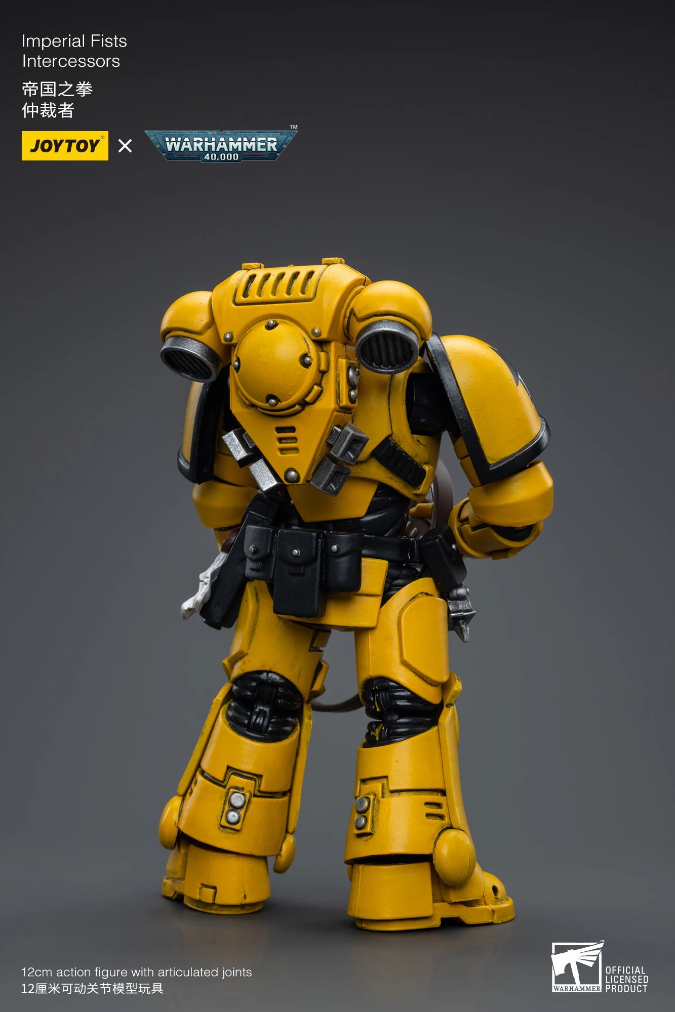 JOYTOY Warhammer 40k 1/18 Action Figures Anime 13.6cm Imperial Fists Legion Cataphractii Terminator Squad Collection Model Toys