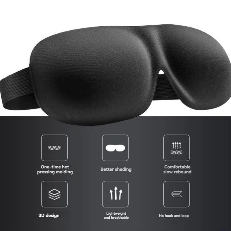 3D Non-Marking Eye Mask for Comfortable Sleep - Smarsty