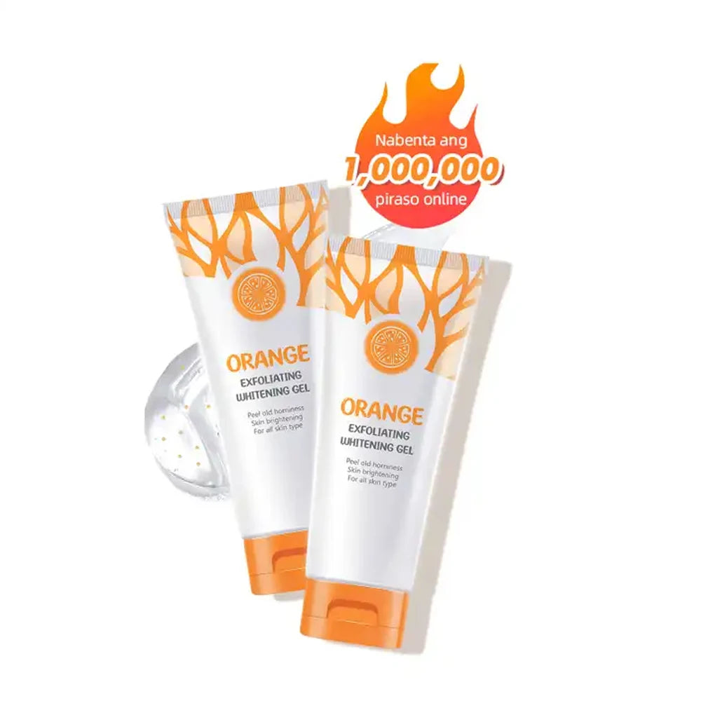 Orange Exfoliating Gel Dead Spot Remover Brighten Peeling 50g Gentle Repair Scrub Whiten Hydrating Moisturizer Korean Skin Care - Smarsty
