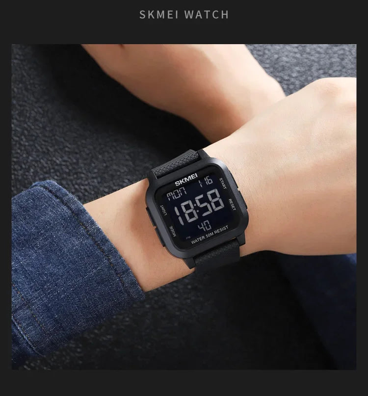 Skmei 1894 Military Waterproof Digital Watch for Men - Smarsty
