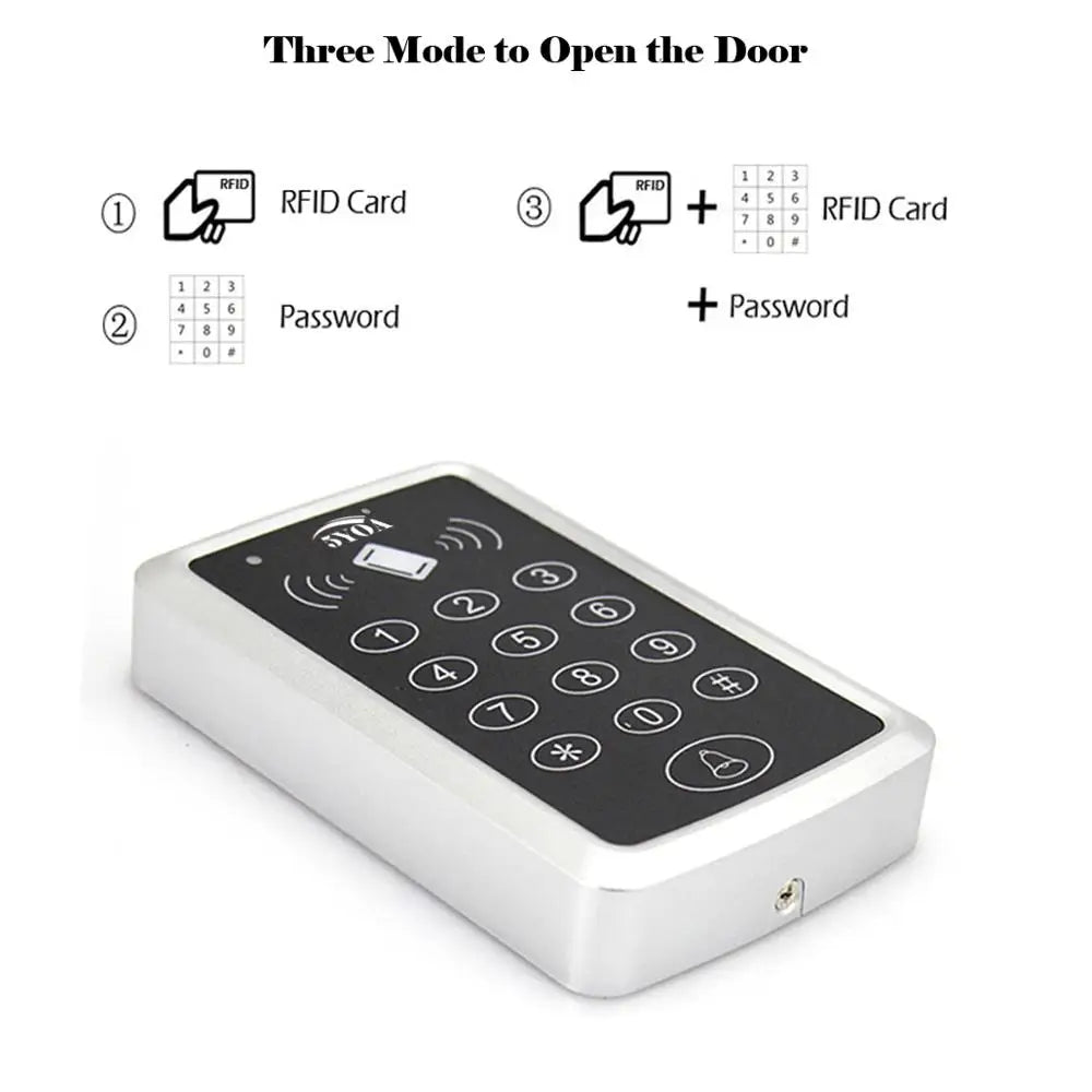 RFID Keypad Access Control System with Waterproof Cover - Smarsty