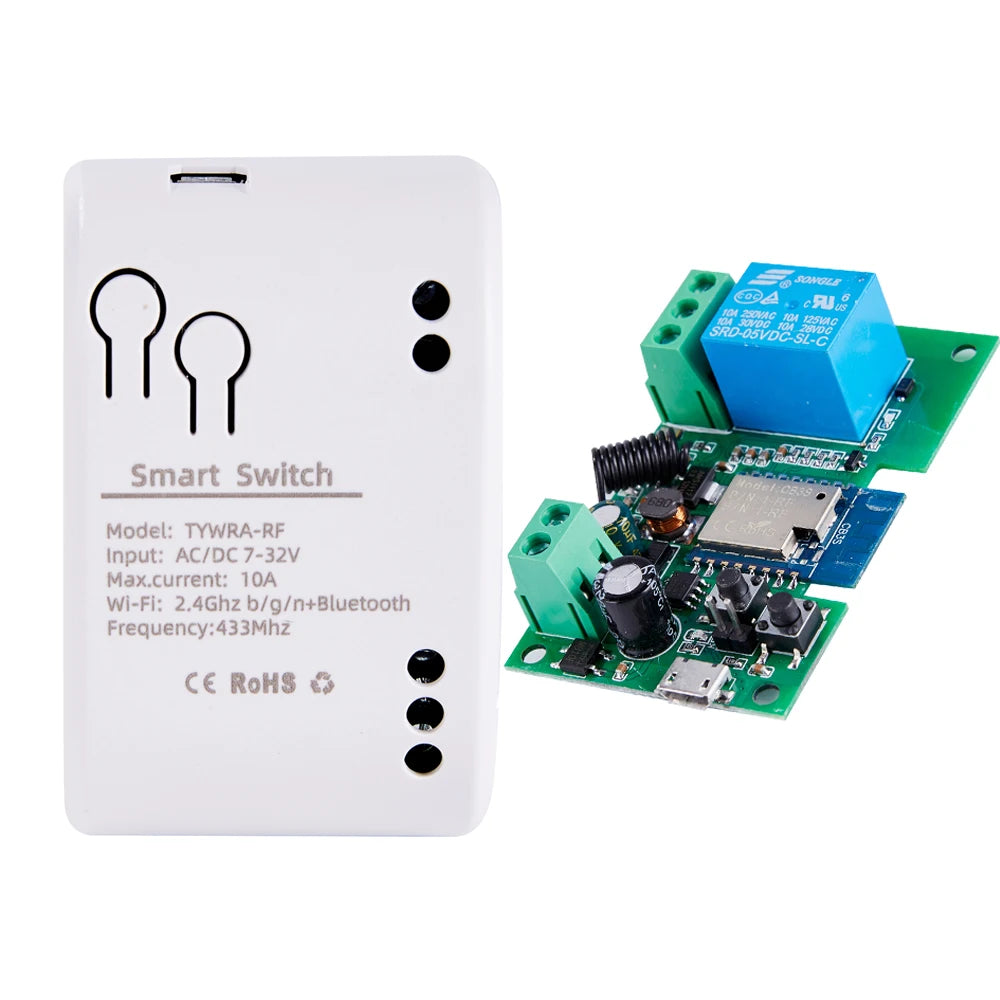 WiFi Tuya Smart Switch with APP Remote Control - Smarsty