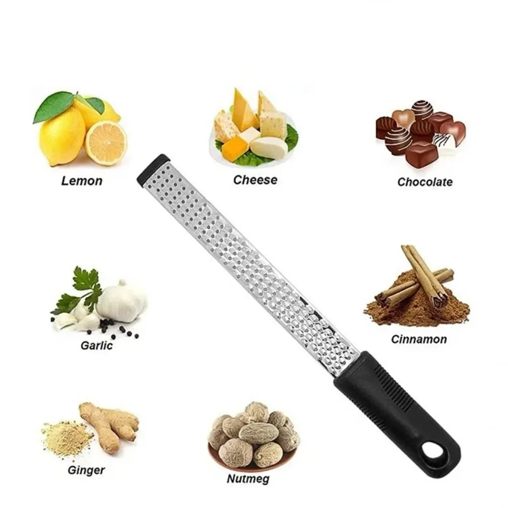 Stainless Steel Cheese Grater Slicer Lemon Zester Chocolate Chopper Fruit Peeler Planer Vegetables Cutter Kitchen Gadgets by Smarsty