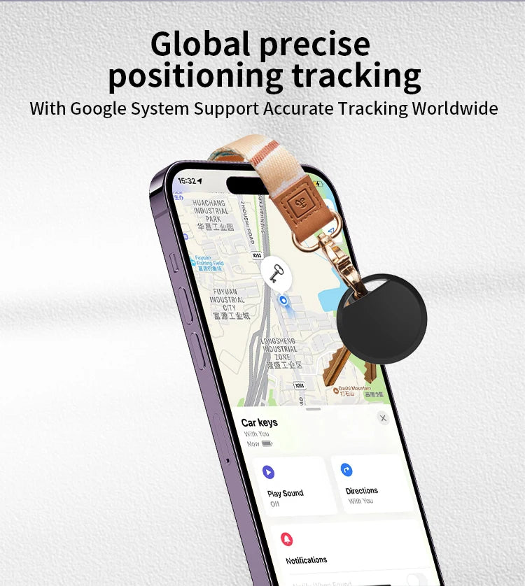 Bluetooth GPS Tracker for Android Key Finder and Pet Locator - Smarsty