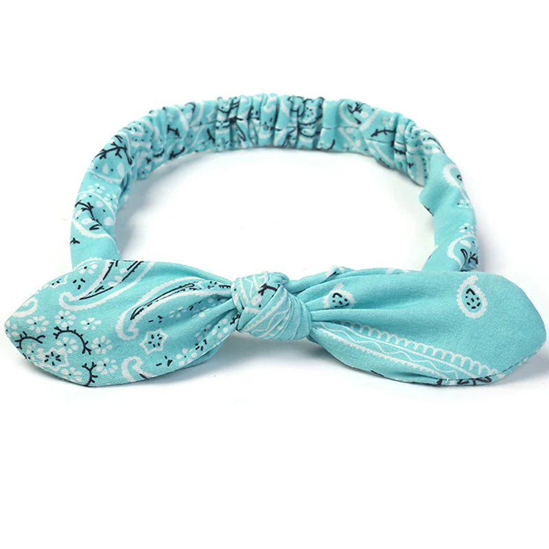 Boho Soft Elastic Headband For Women Vintage Cross Knot - Smarsty