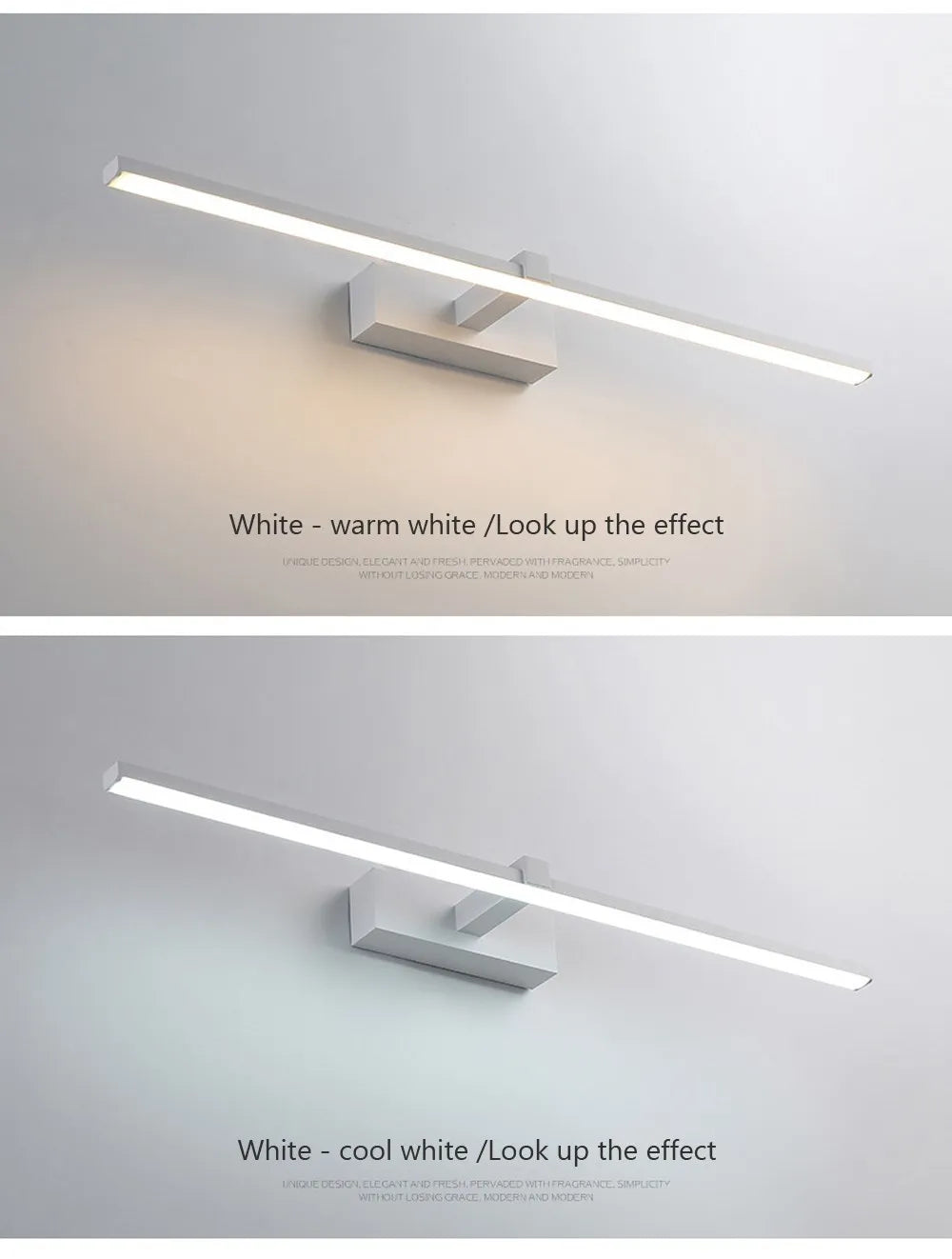 Modern Waterproof LED Mirror Lights for Bathroom Use - Smarsty