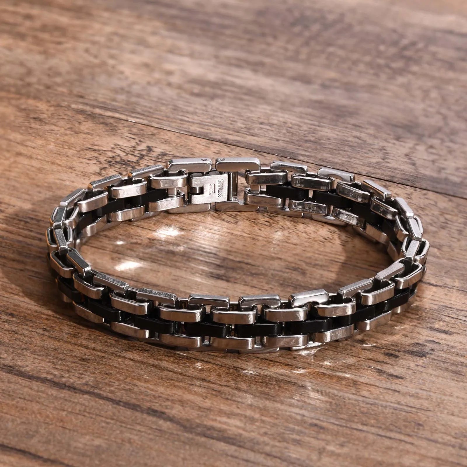 Vnox Stainless Steel Chain Bracelet for Men Gift - Smarsty