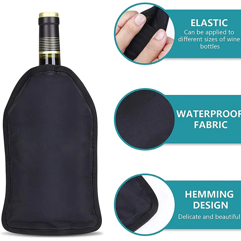 Eco-Friendly Wine Cooler Sleeve for Perfect Chilling - Smarsty