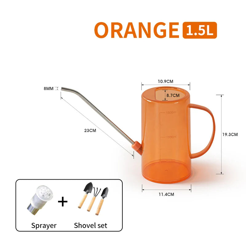 Long Spout Watering Can Set for Indoor and Outdoor Plants - Smarsty