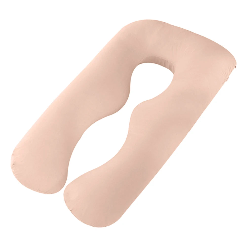Multifunction Maternity Pillow Case Pure Cotton Cover U-Type for Pregnancy Women