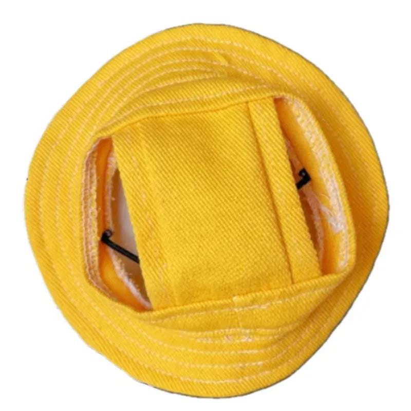Cute Cat Dog Sun Hat with Ear Hole for Outdoor Fun - Smarsty