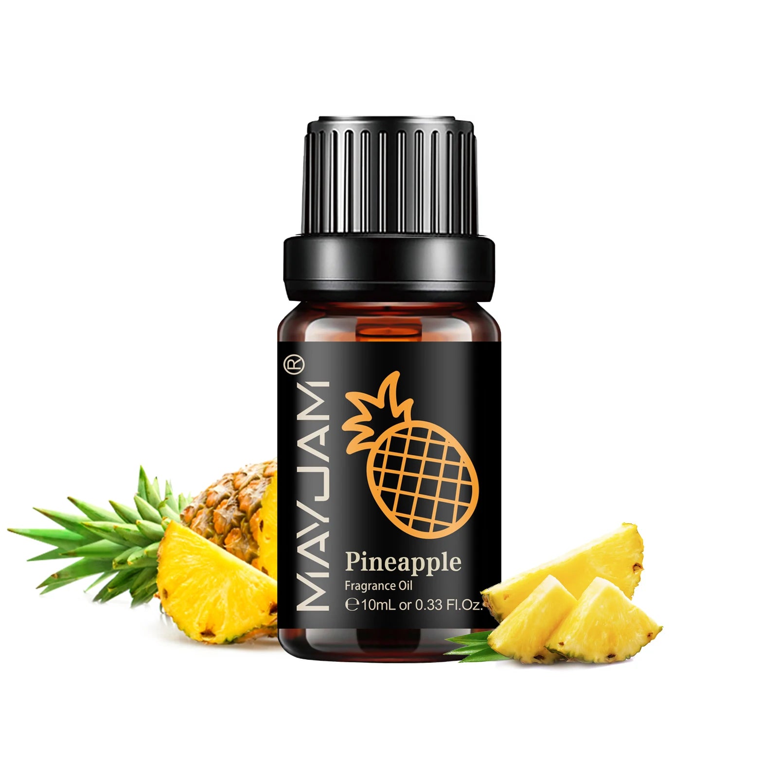 MAYJAM Fruit Essential Oil 10ml Cherry Banana Papaya Grape Litchi Guava Kiwifruit Pear Fig Fragrance Oil for Diffuser Candle