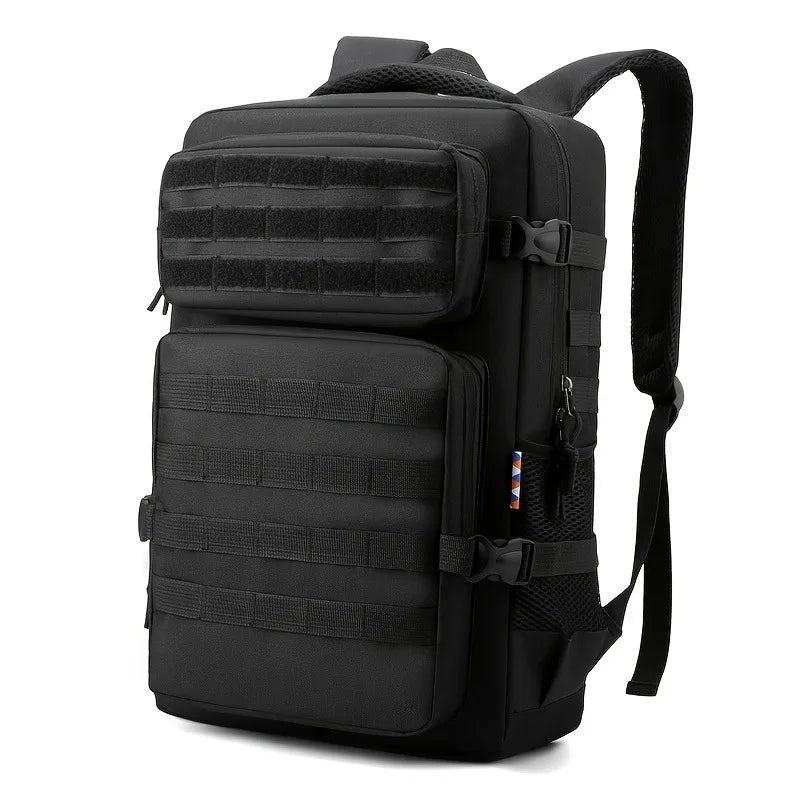 Tactical Backpacks Men's Camouflage Backpack, Hiking And Camping Backpack, LargeCapacity Multi-layer Outdoor Sports Backpack - Smarsty