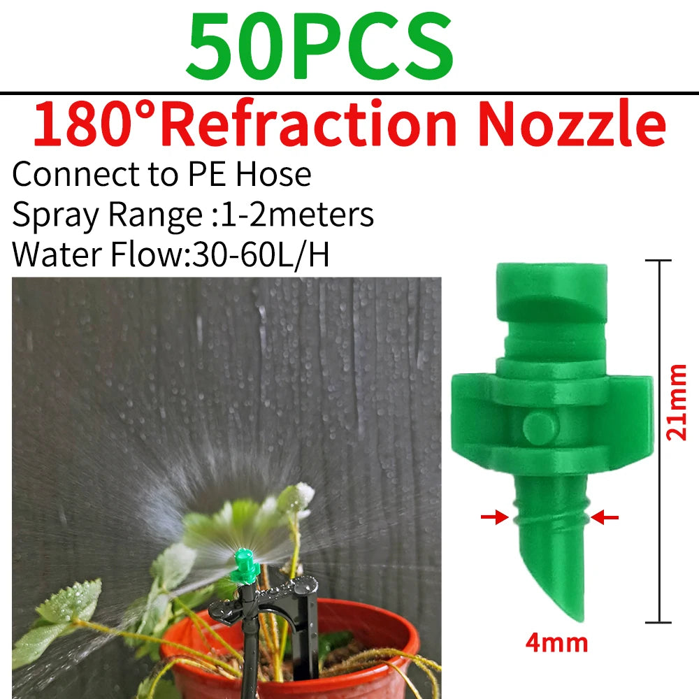 Adjustable Micro Spray Watering Dripper for Gardens - Smarsty