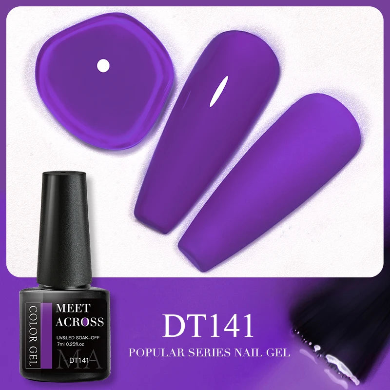 Pink Dried Flower Gel Nail Polish for Fairy Nail Art - Smarsty